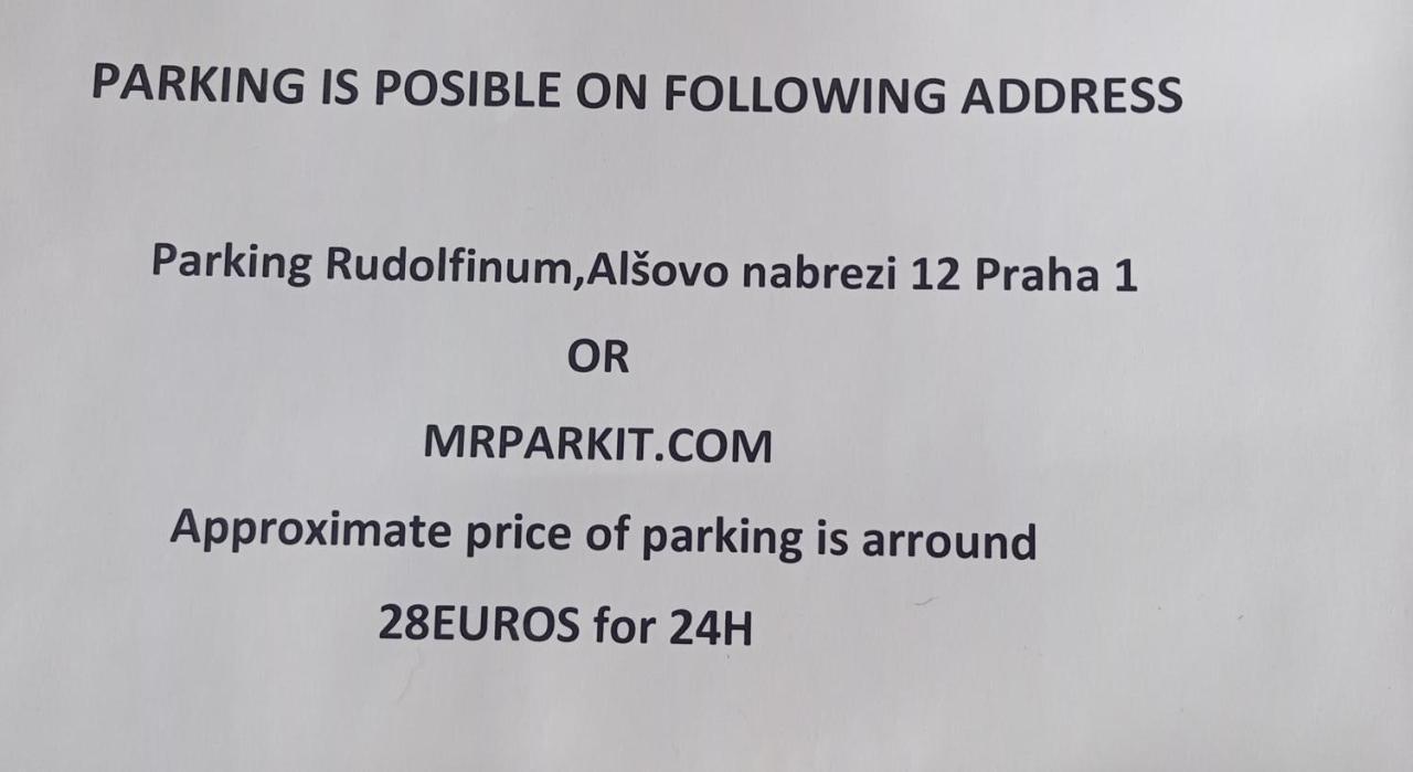 U Zeleneho Jalovce Apartment Prague Exterior photo